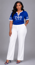Load image into Gallery viewer, Pre-Order The ZPB Zaria V-neck Top PLEASE read description