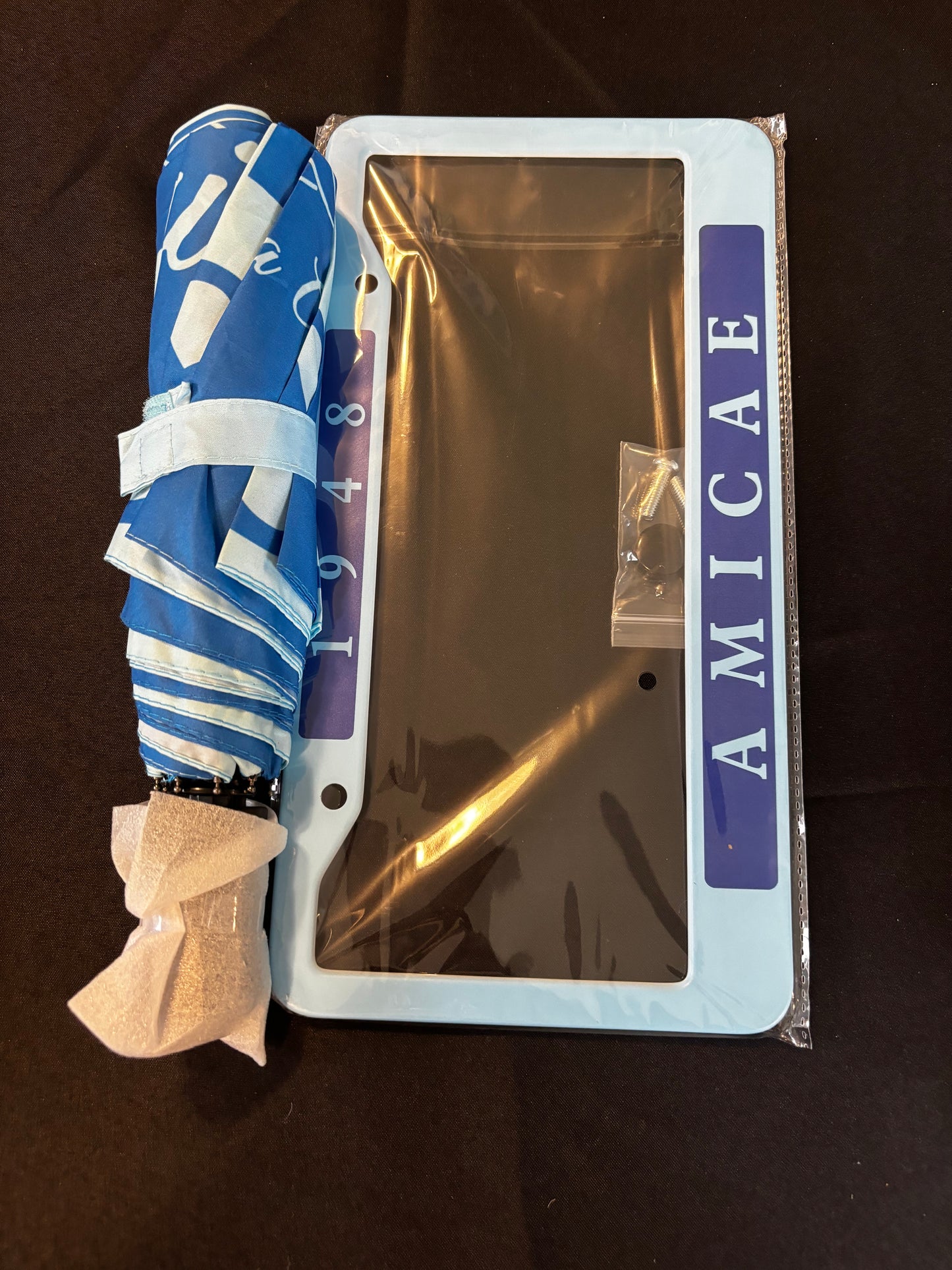 Zeta Amicae Umbrella & Car Tag Set