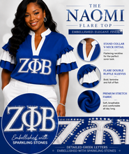 Load image into Gallery viewer, The Naomi Top (ZPB Flare Sleeve Top)