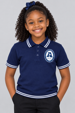 Load image into Gallery viewer, Amicette Navy Polo