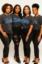 Load image into Gallery viewer, Zeta Acid Wash Chenille Embroidered Shirt
