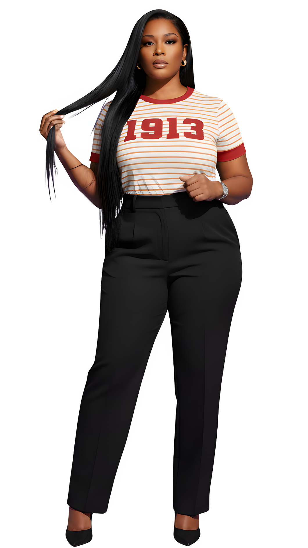 DST 1913 Pinstripe Tee
