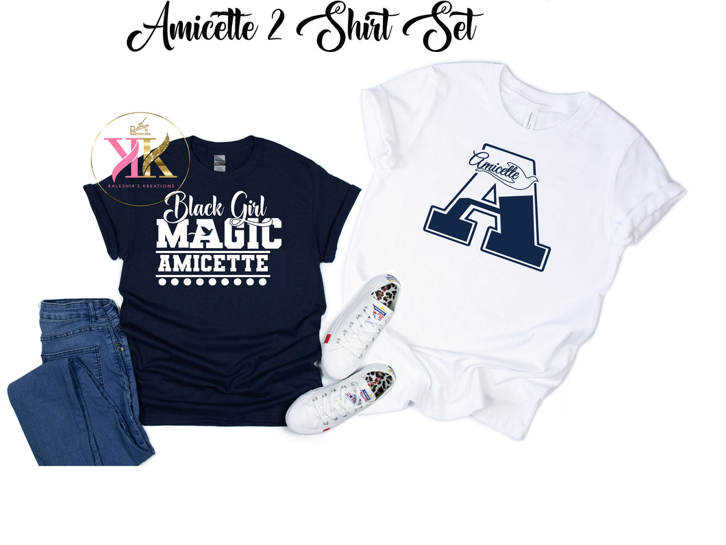 Amicette 2 Shirts Set