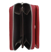 Load image into Gallery viewer, DST  Red Tassel Keychain Zipper Wallet
