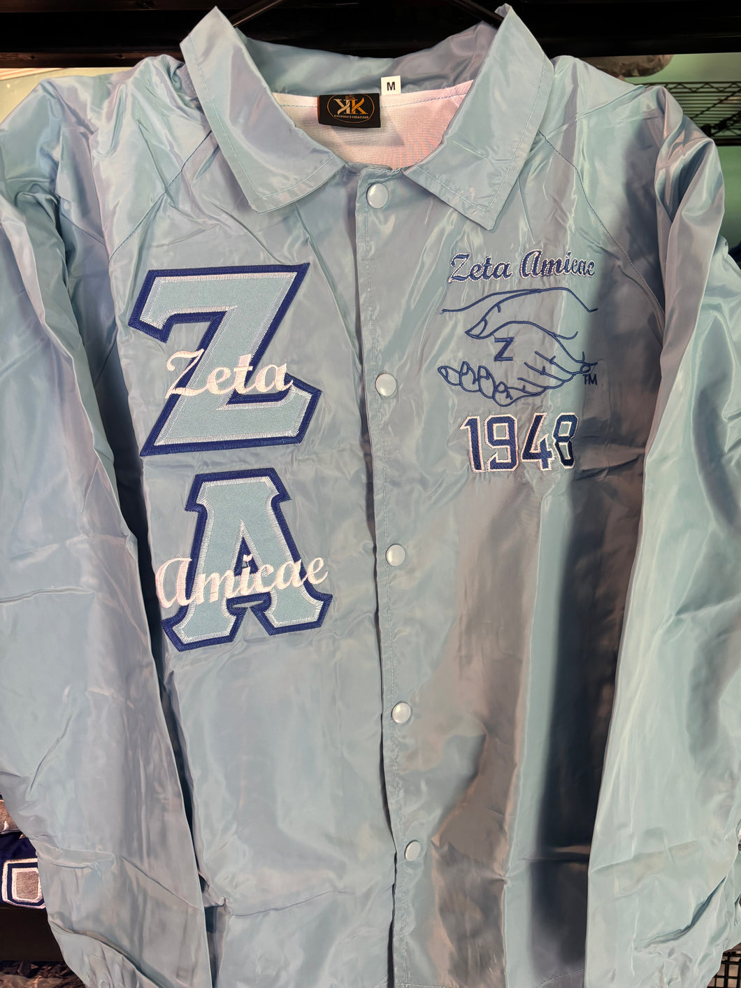 Zeta Amicae Light Blue Line Jacket