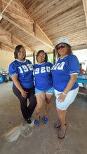 Load image into Gallery viewer, Royal Blue Distressed 1920 Tee
