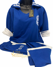 Load image into Gallery viewer, Zeta Phi Beta Blue Casual Jogger Set
