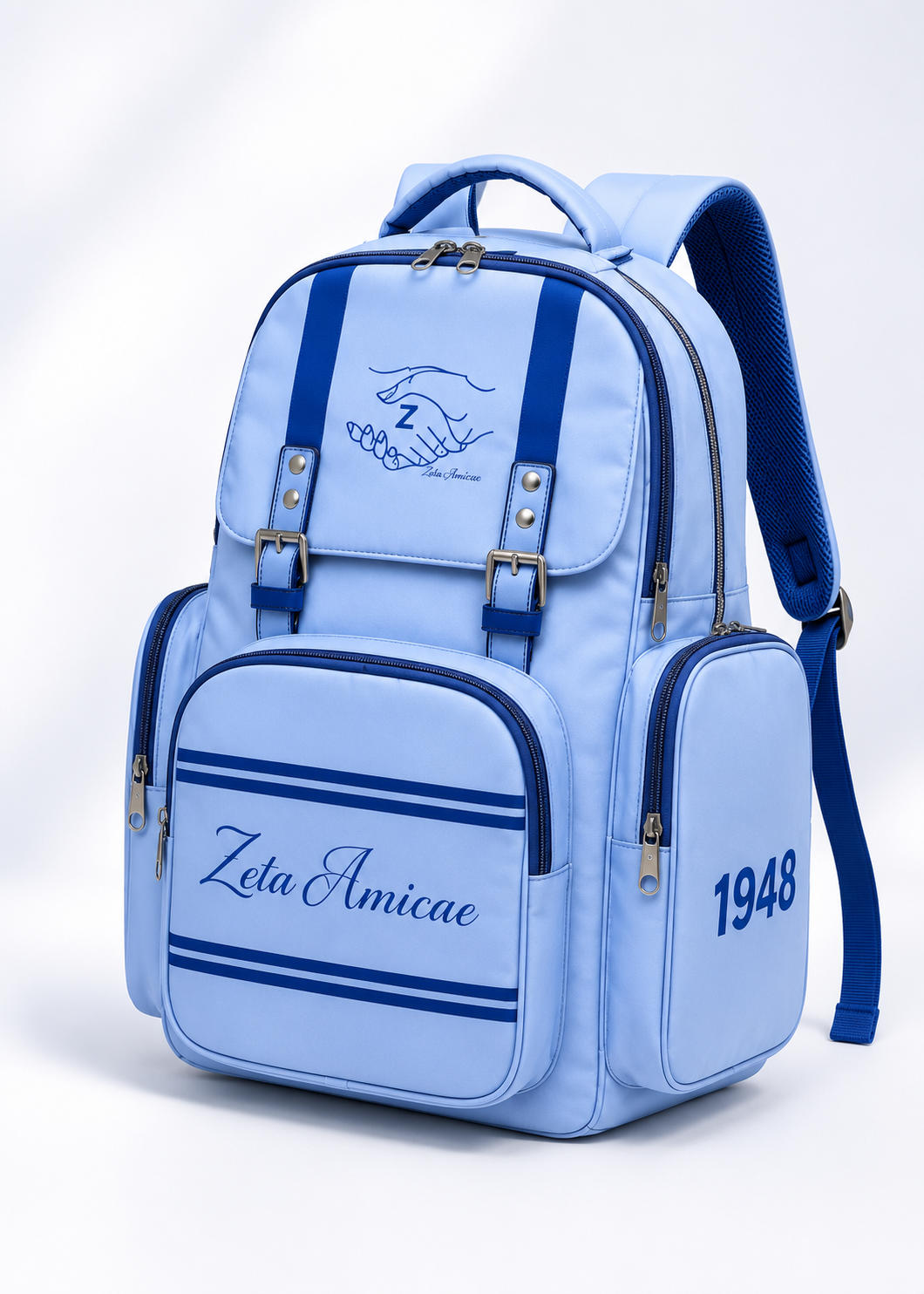 Zeta Amicae BookBag – Kaleshia's Kreations