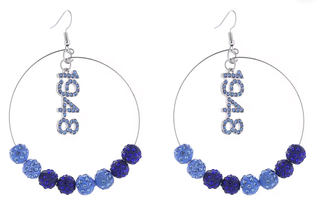 1948 Circle Ear Rings