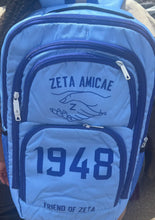 Load image into Gallery viewer, Zeta Amicae BookBag
