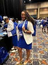 Load image into Gallery viewer, Zeta Royal Blue Bookbag
