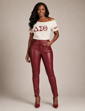 Load image into Gallery viewer, The Darling DST Cream Off-the-Shoulder Top
