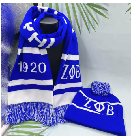 Zeta Hat & Scarf Set