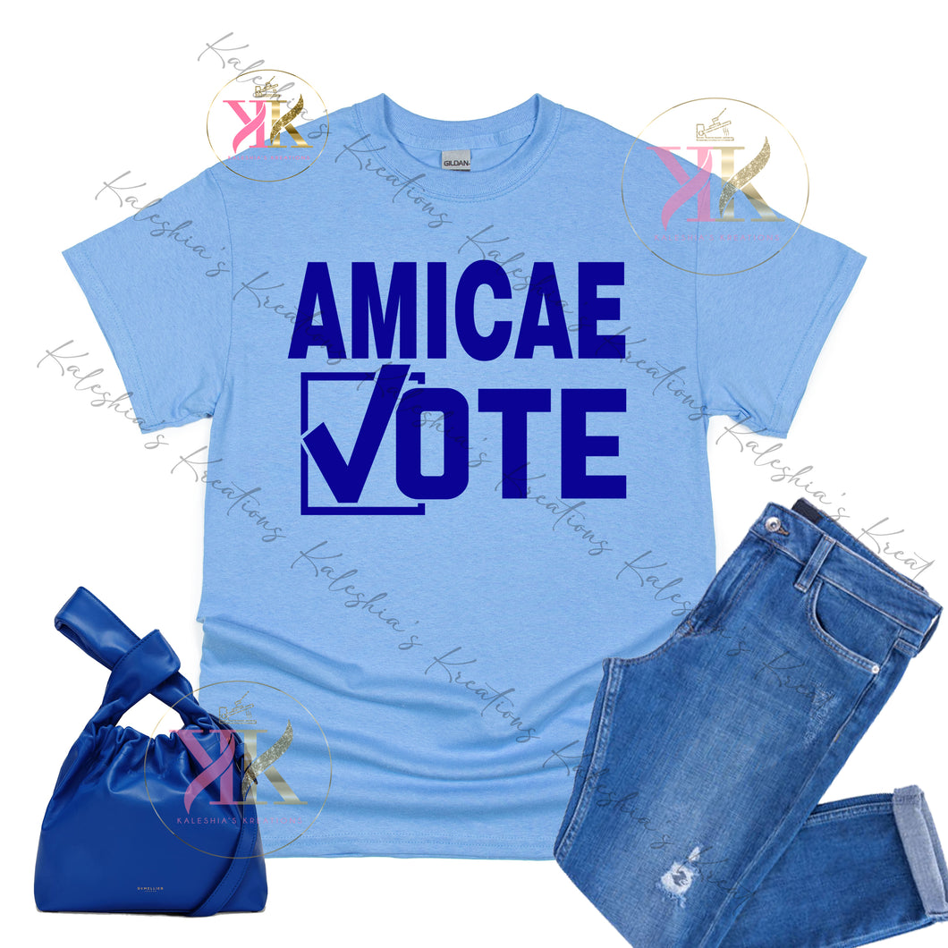 Amicae Vote