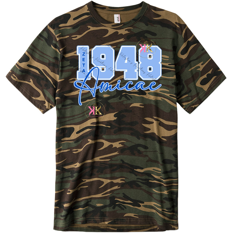 Amicae 1948 Camo Tshirt