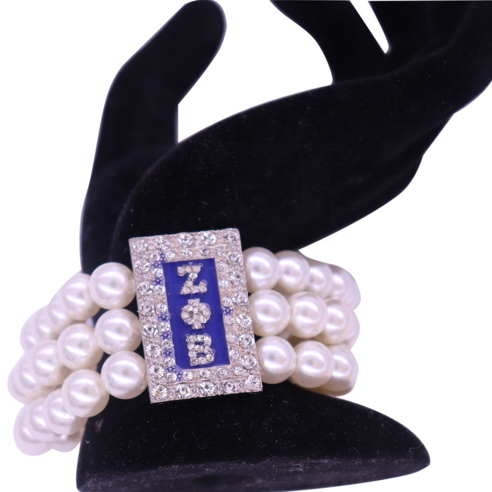 ZETA Three Layers Pearl Bracelet